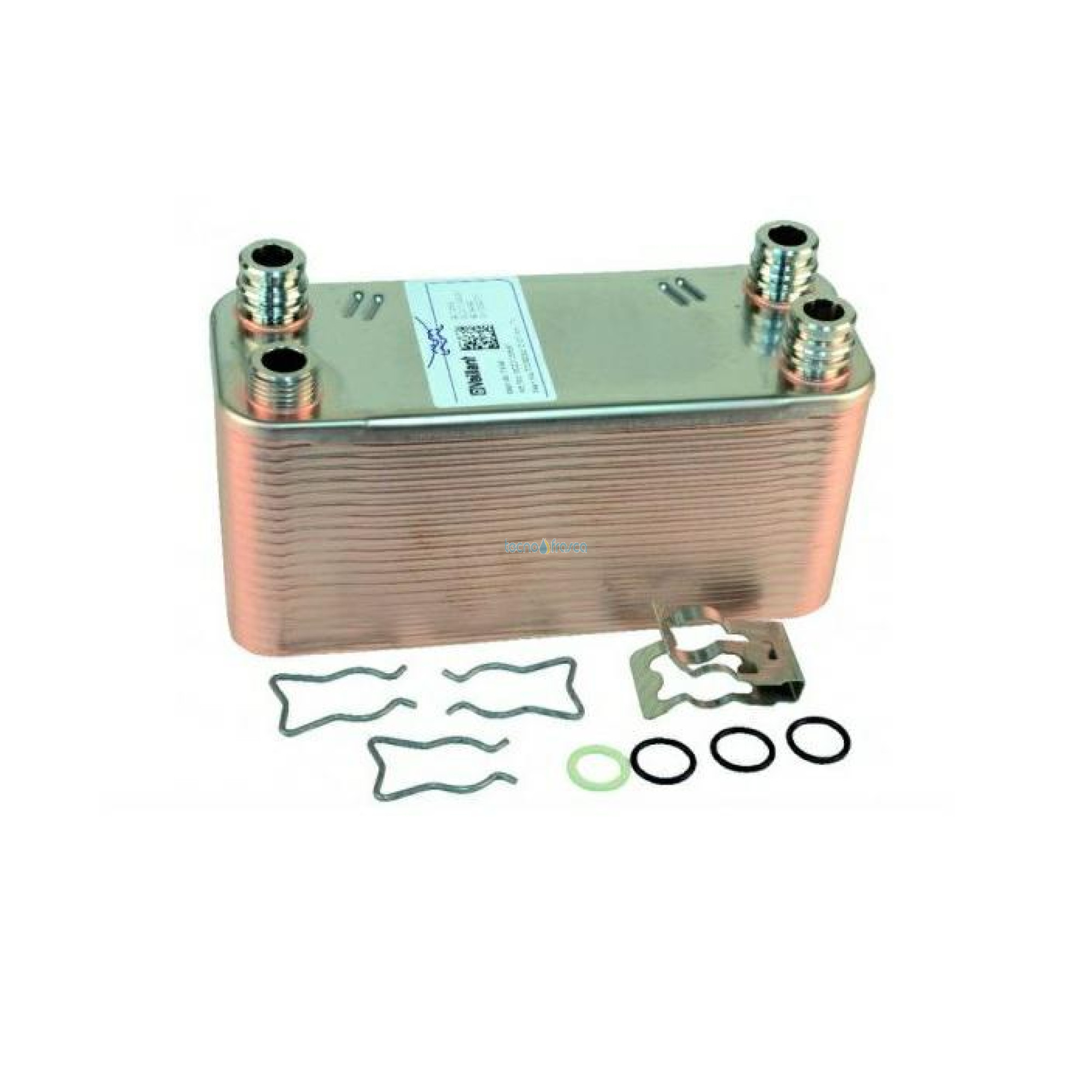 Vaillant scambiatore secondario 40 piastre 065132
