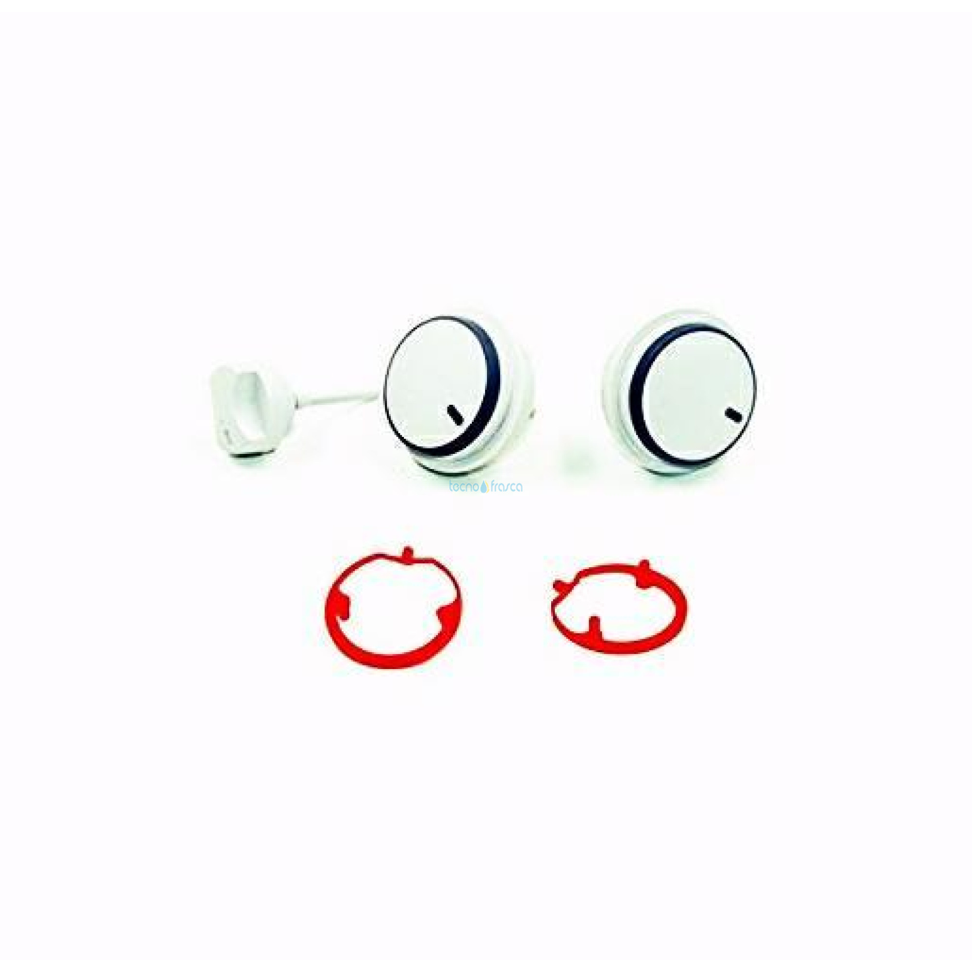 Vaillant manopole grigie kit 3 pezzi 0020048969