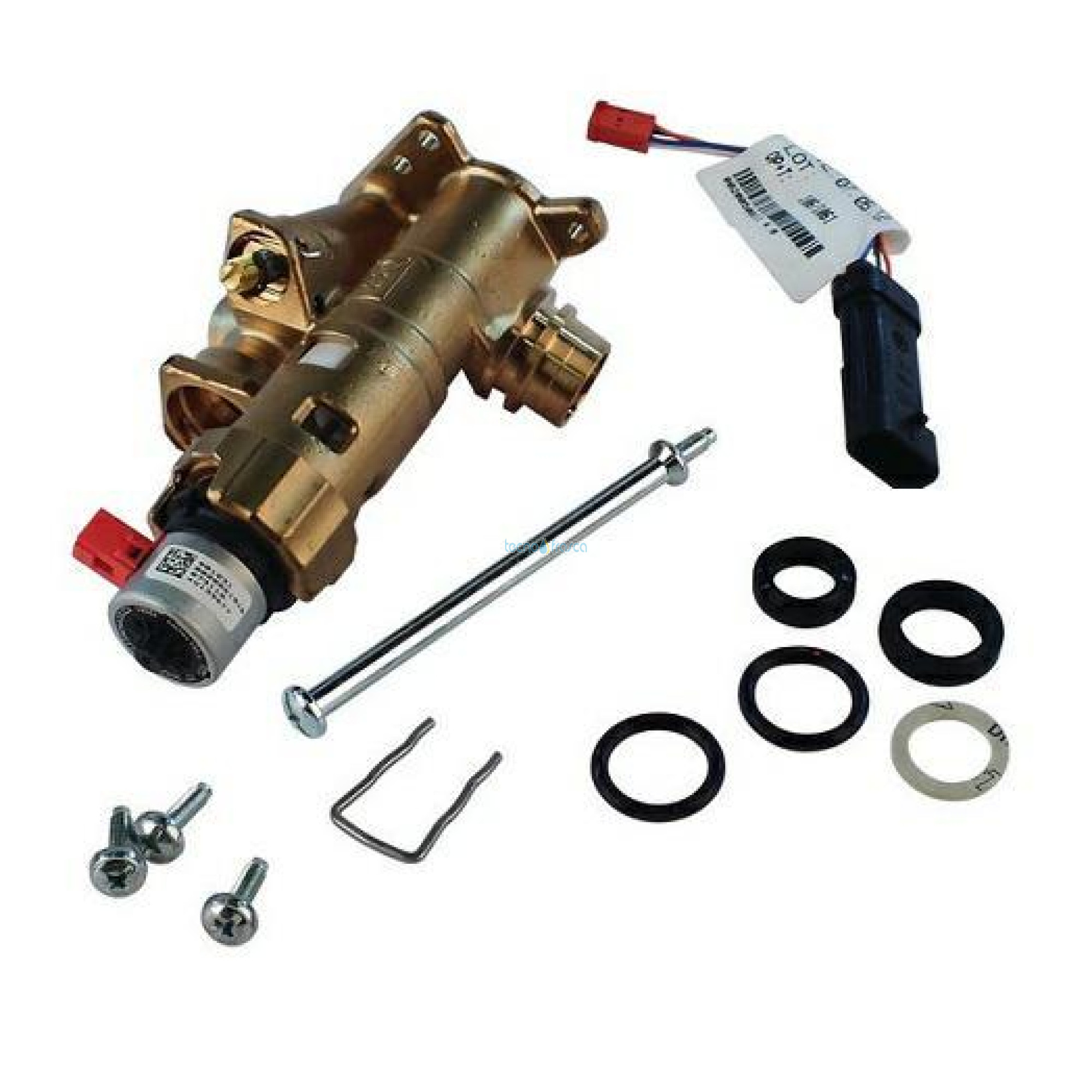 Vaillant valvola a tre vie ottone 0020132683 senza adattatore