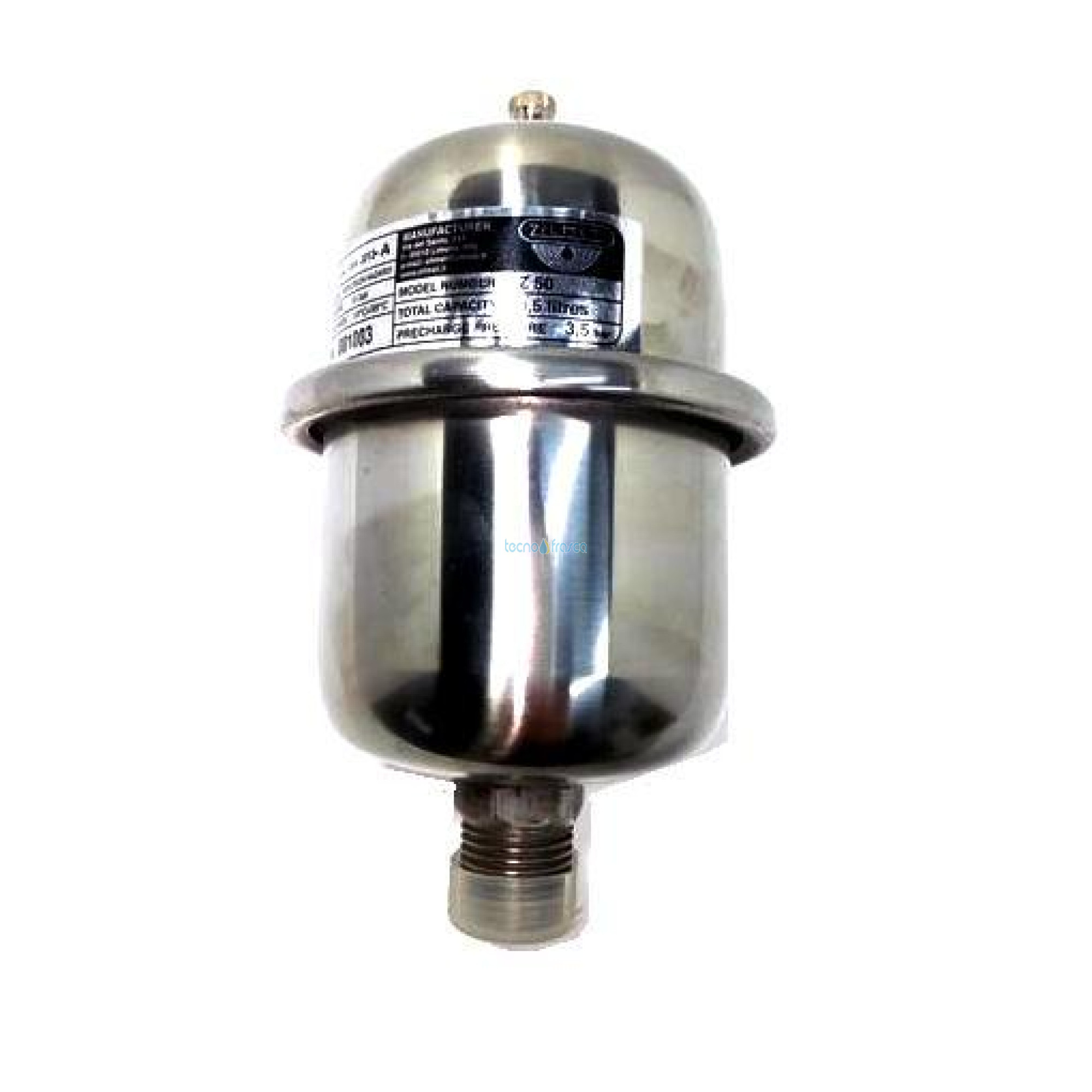 Vaso di espansione lt0,50 inox-pro 11b000bb00