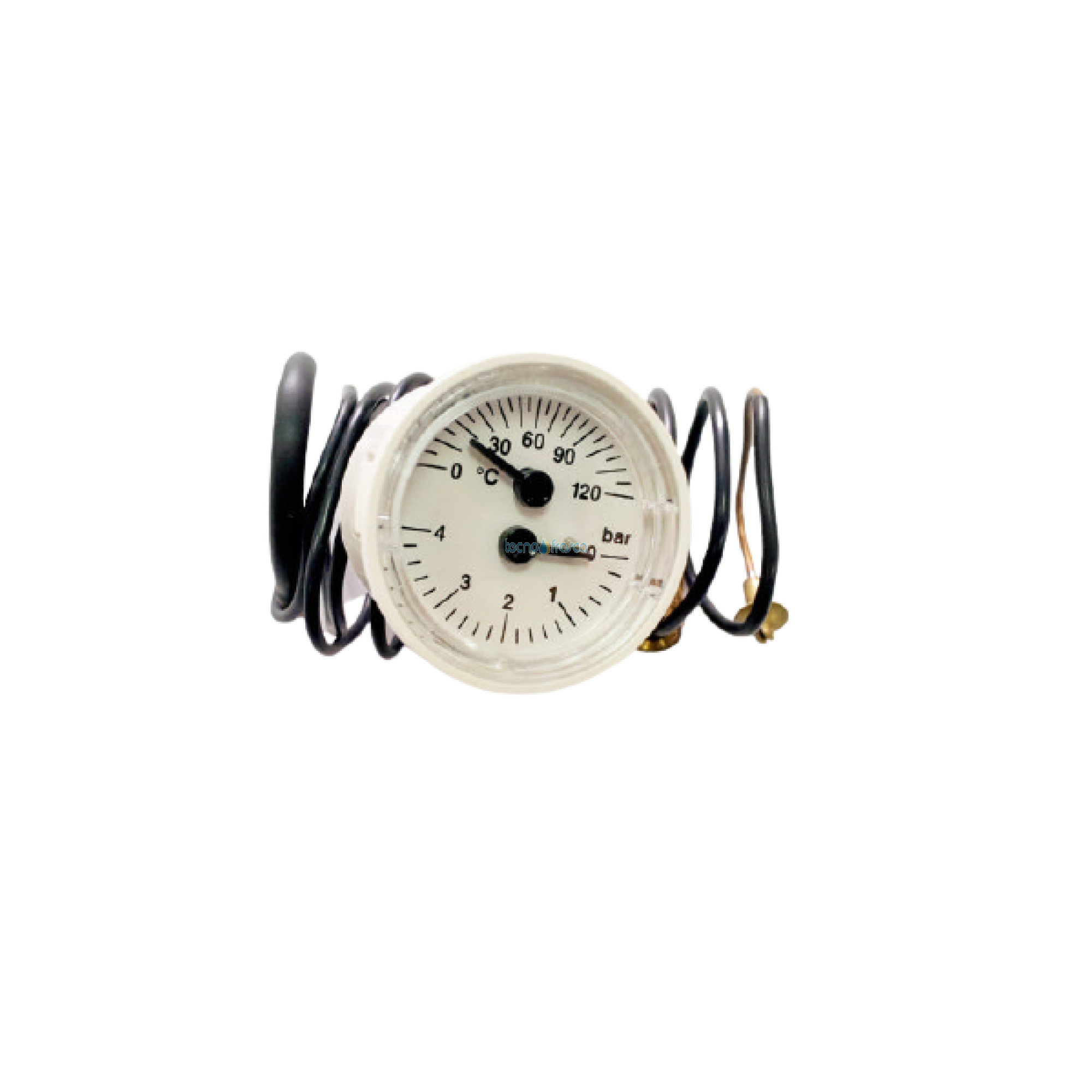 Savio biasi Termoidrometro diam. 43 0-4 bar 0-120?C BI1555100