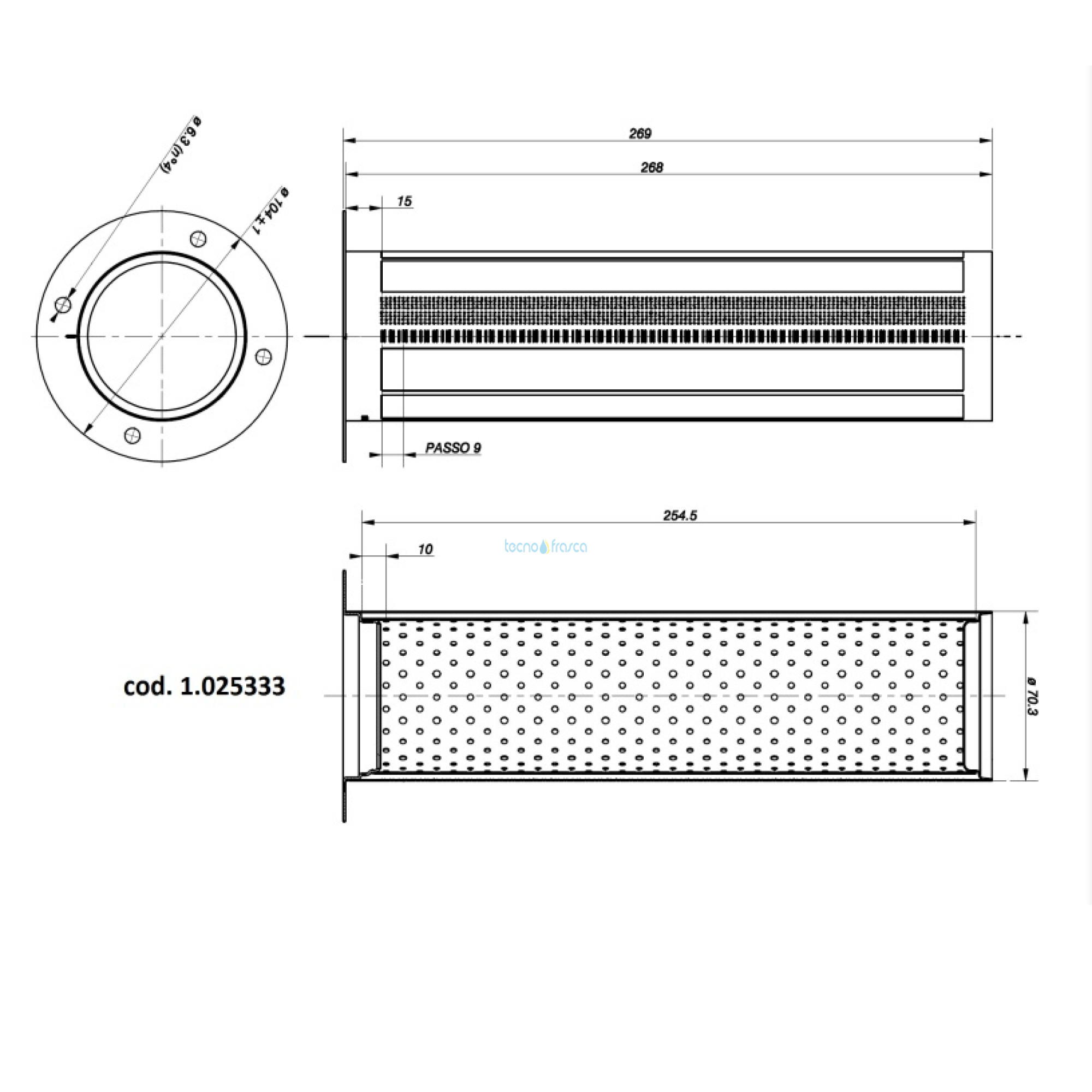 Immergas bruciatore victrix 75 1.025333