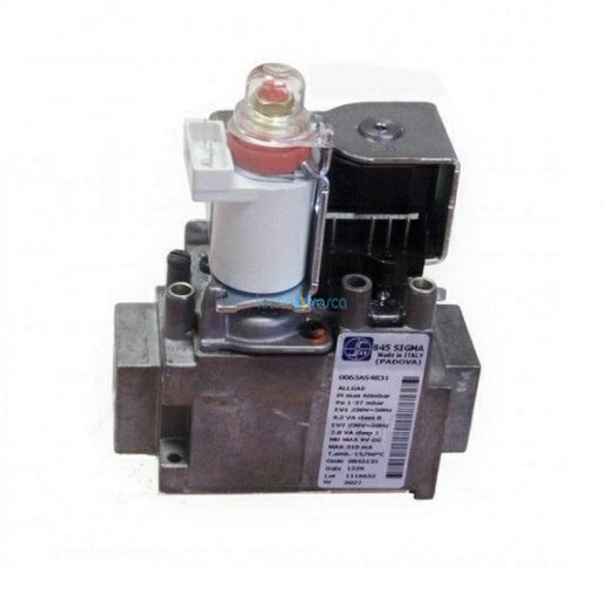 Sit valvola gas 845 sigma 0845048 0845131 baxi