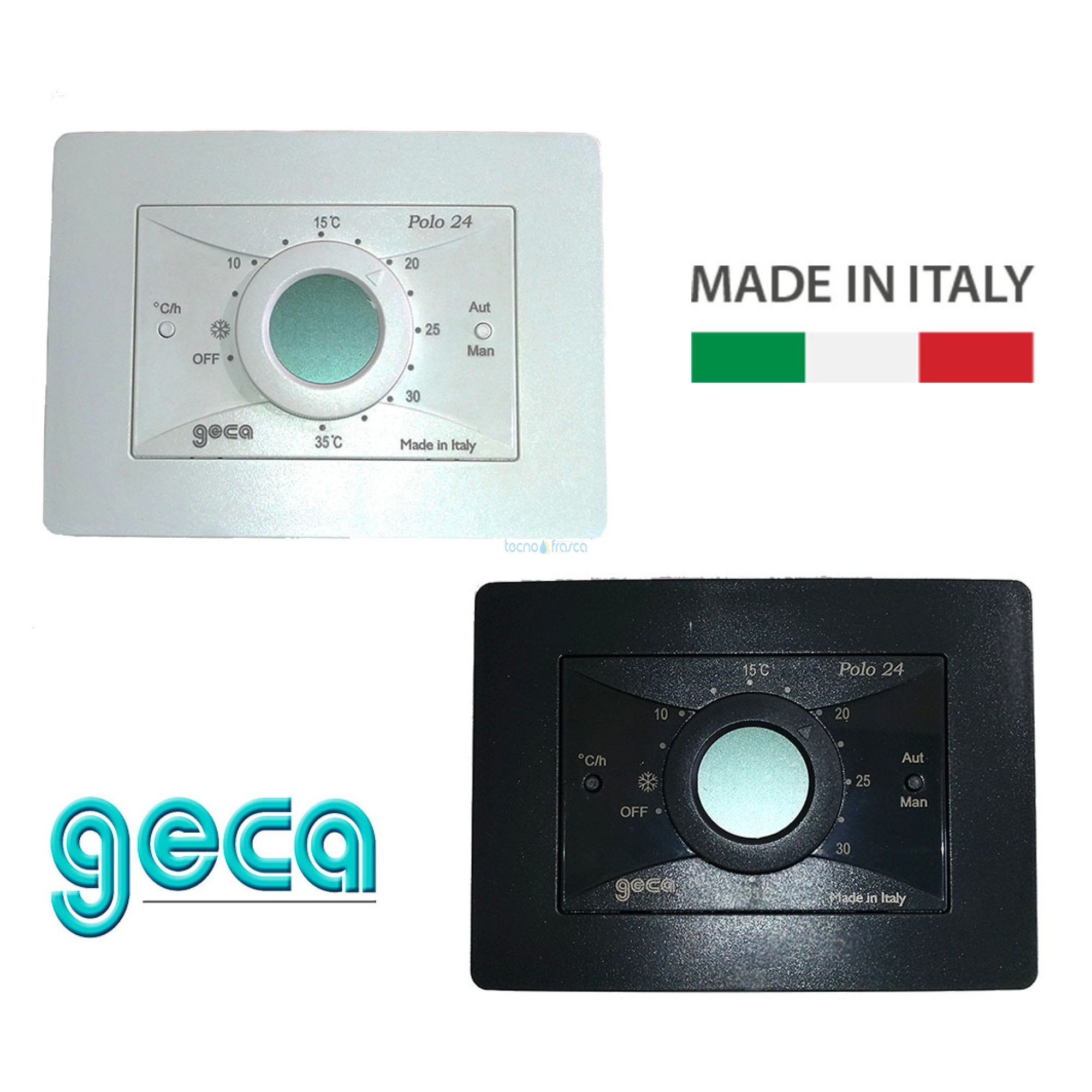 Cronotermostato polo24 antracite cr411n