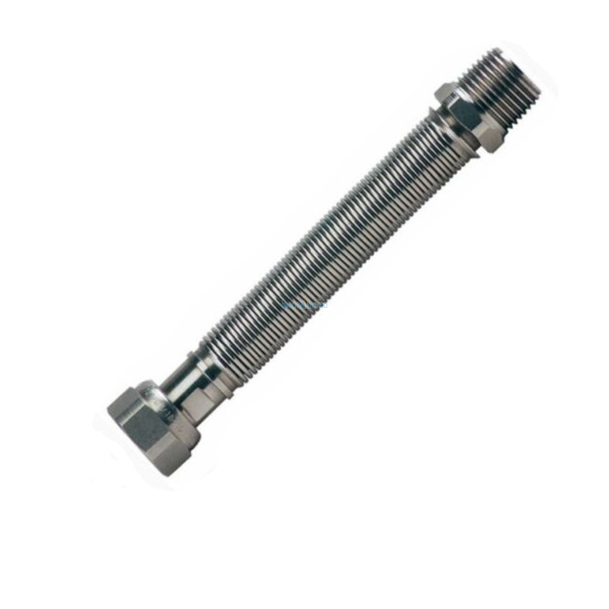 Flessibile caldaia inox estensibile antivibrante dn 20*400 f/m