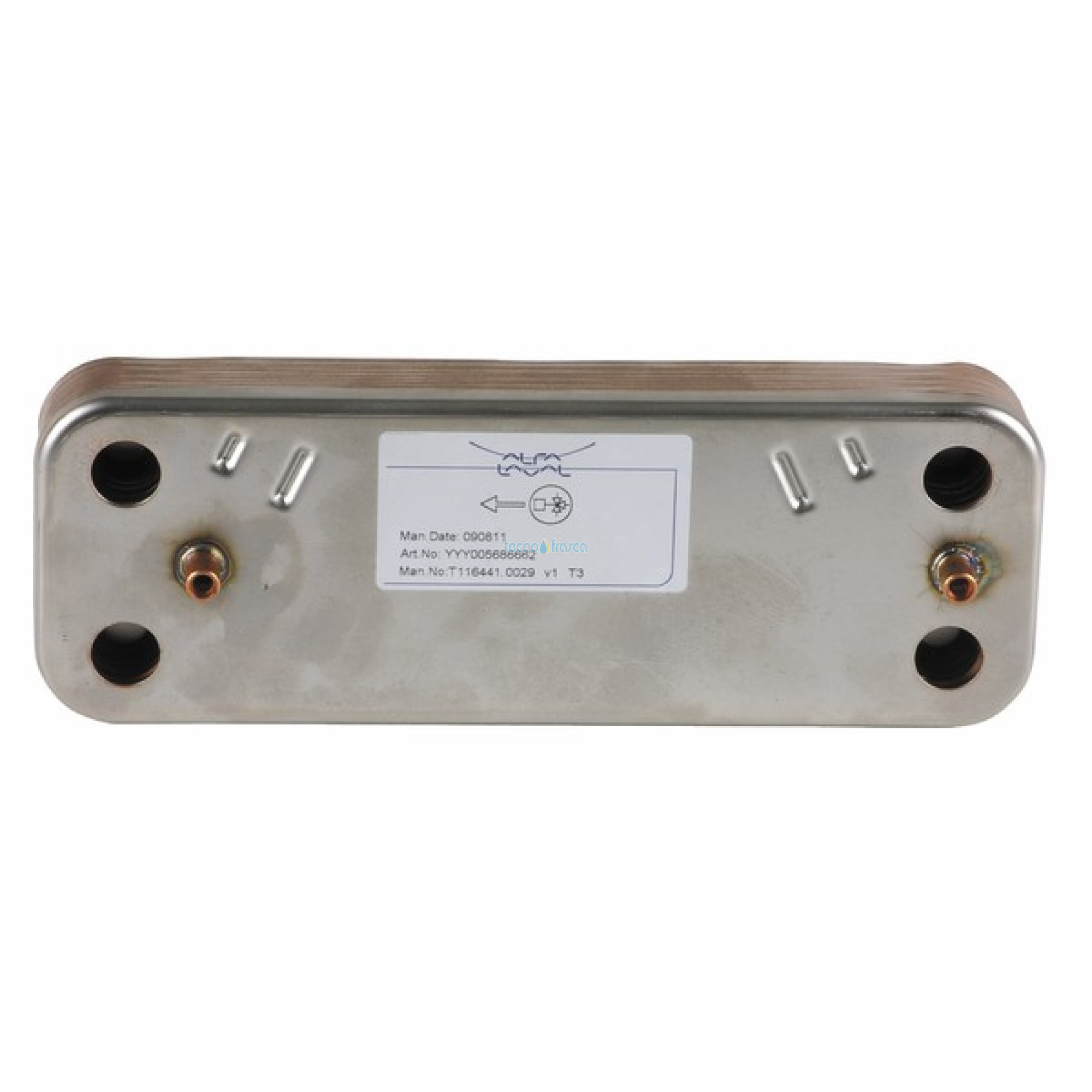 Baxi scambiatore 10 piastre jjj005686660