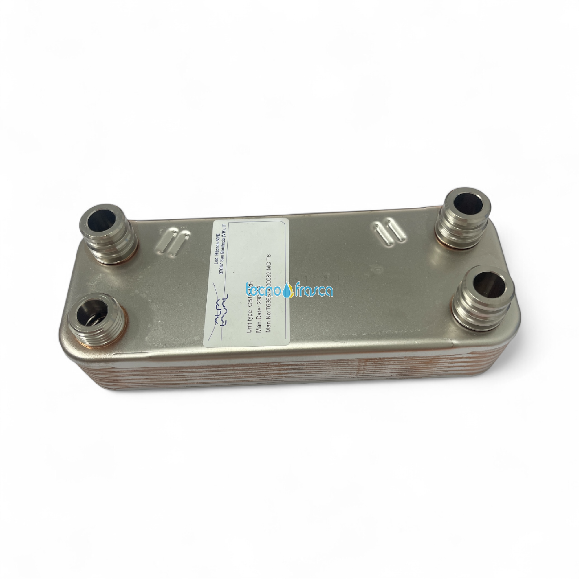 Scambiatore vaillant 12 piastre 0020073795 corto innesto AcquaBlock