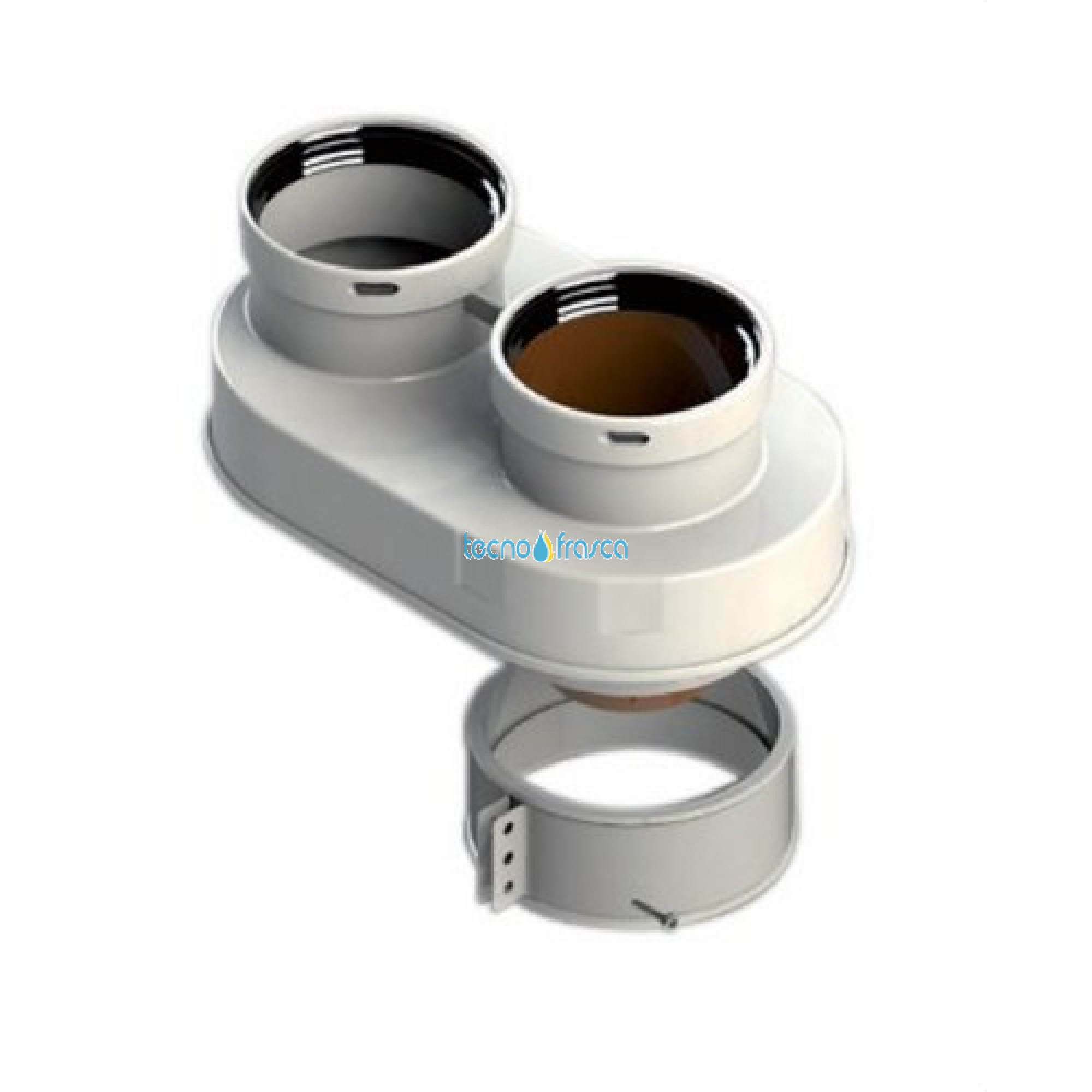 Kit sdoppiato f/f 80/80 innesti femmina 8adbbep15