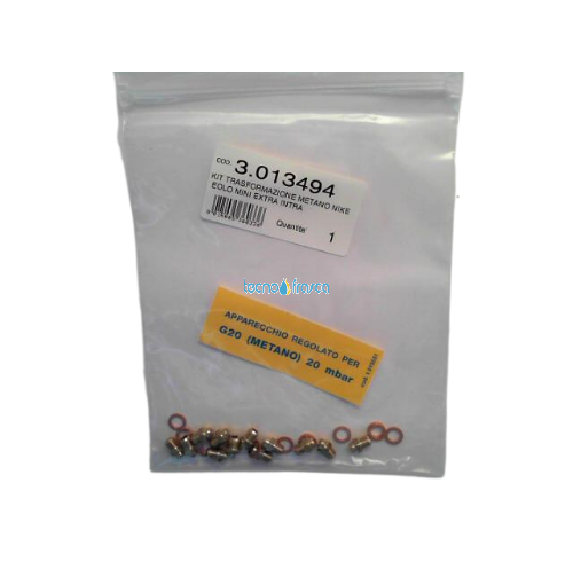 Immergas kit di trasformazione metano d135 min 12 rampe 3.013494