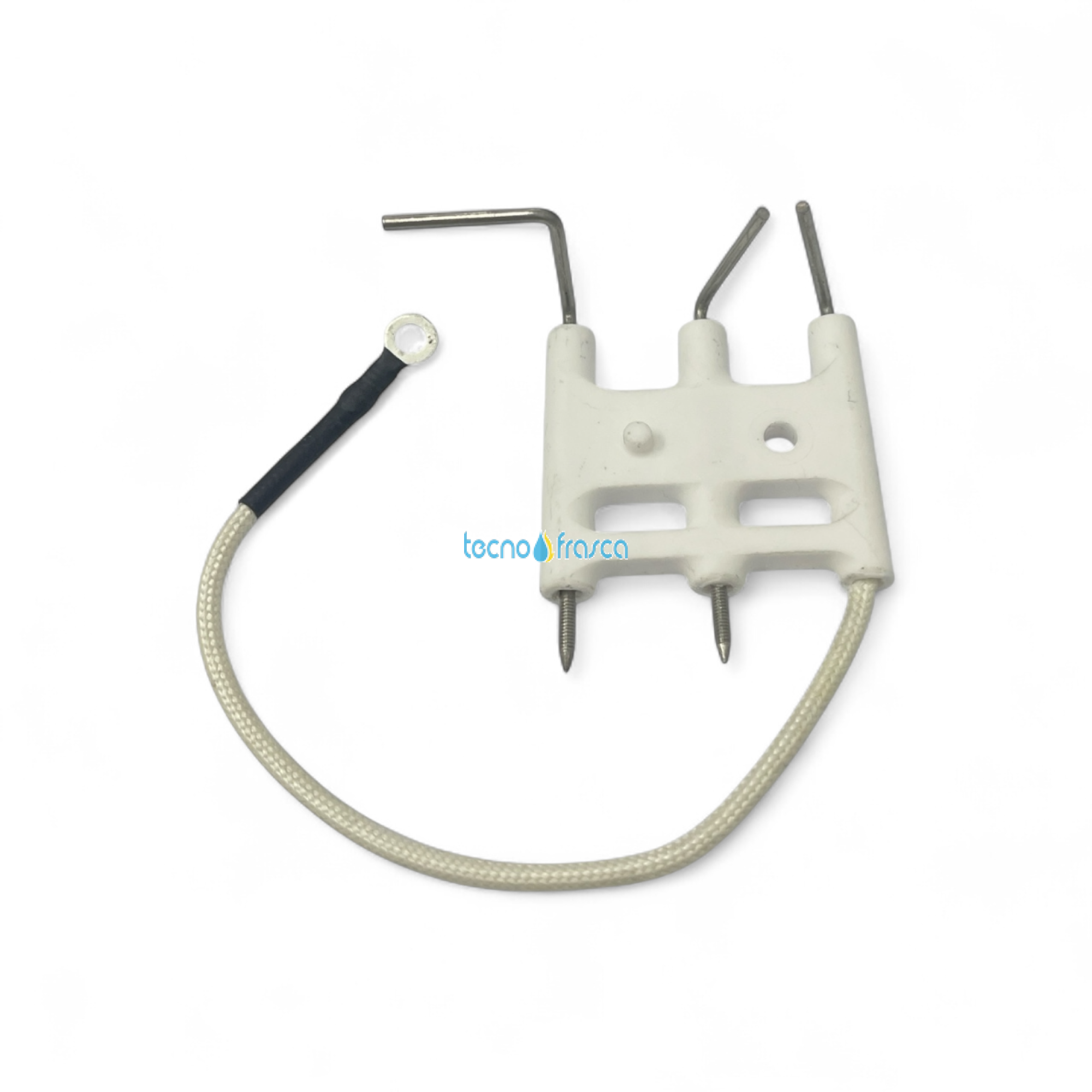 Ariston elettrodo di accensione doppio 65152551