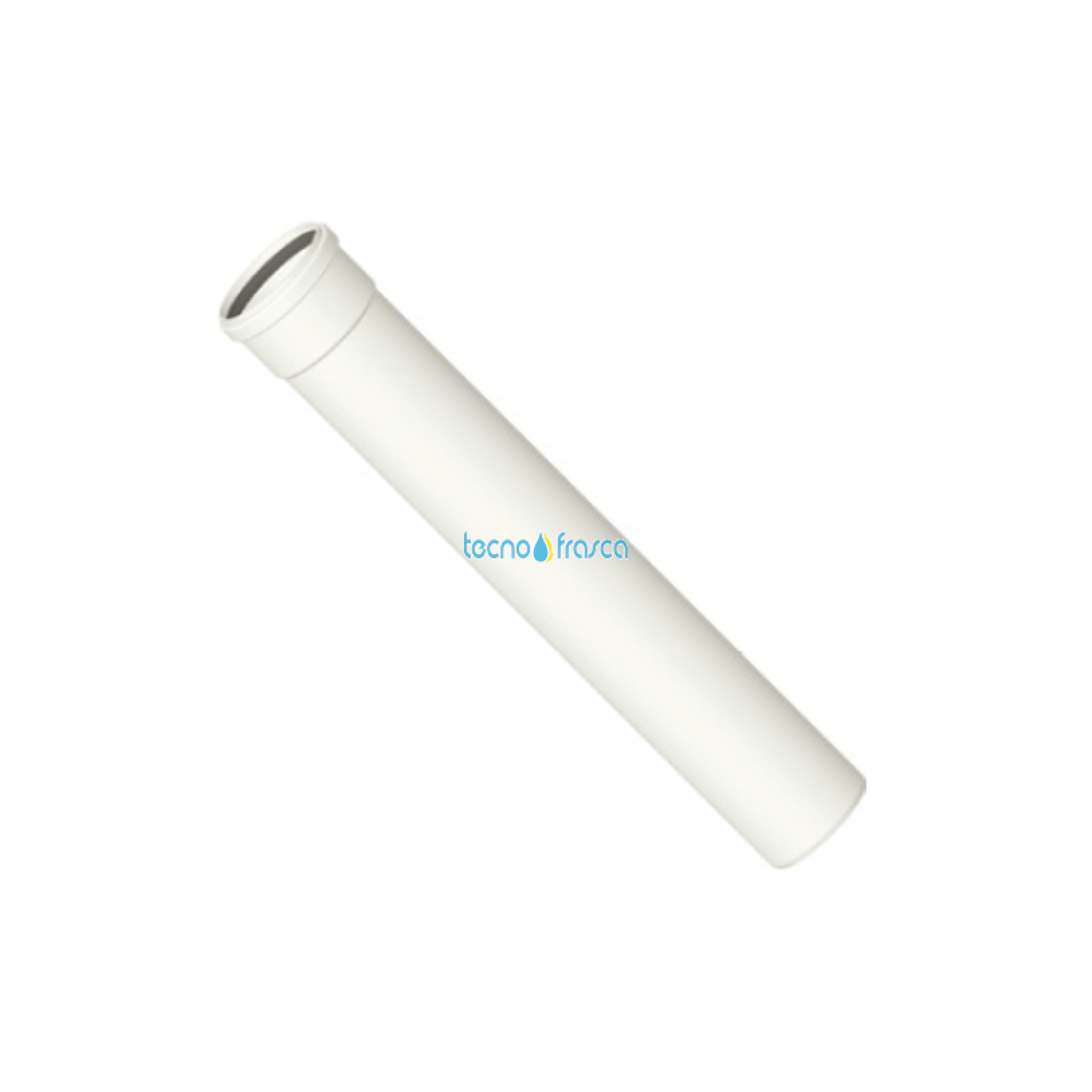 Prolunga tubo PPS D.80 caldaia a condensazione M/F L500 x sdoppiato