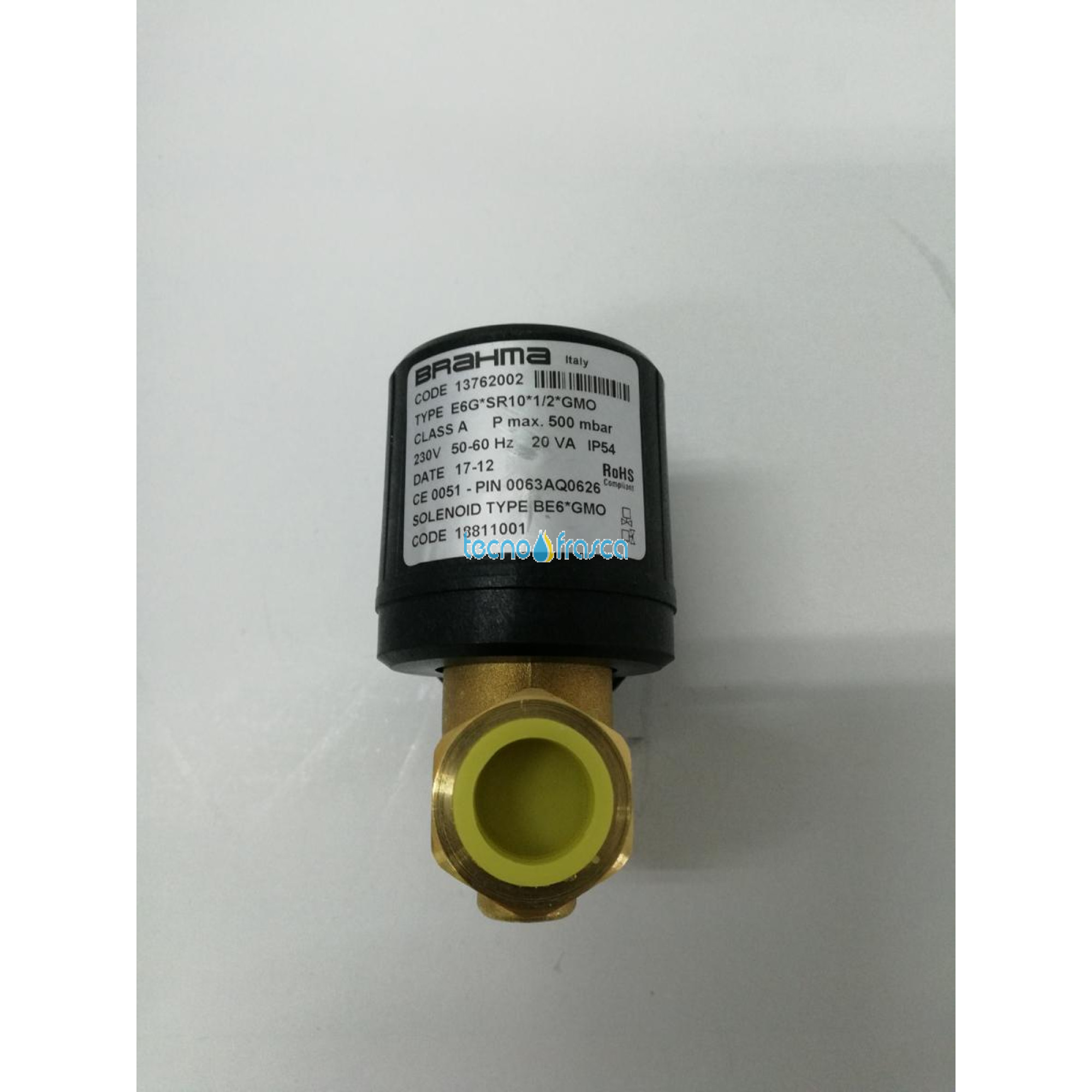 Brahma elettrovalvola e6g*sr10*1/2* 13762002