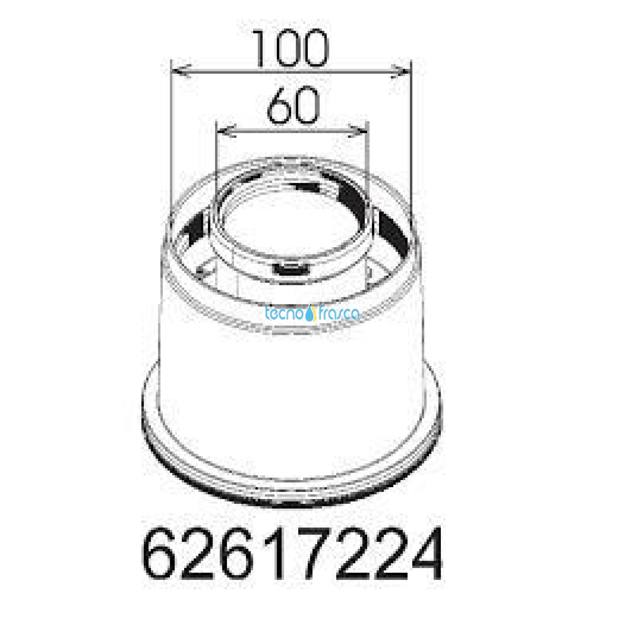 Scarico coassiale verticale d60/100 condens. cosmogas.62617224