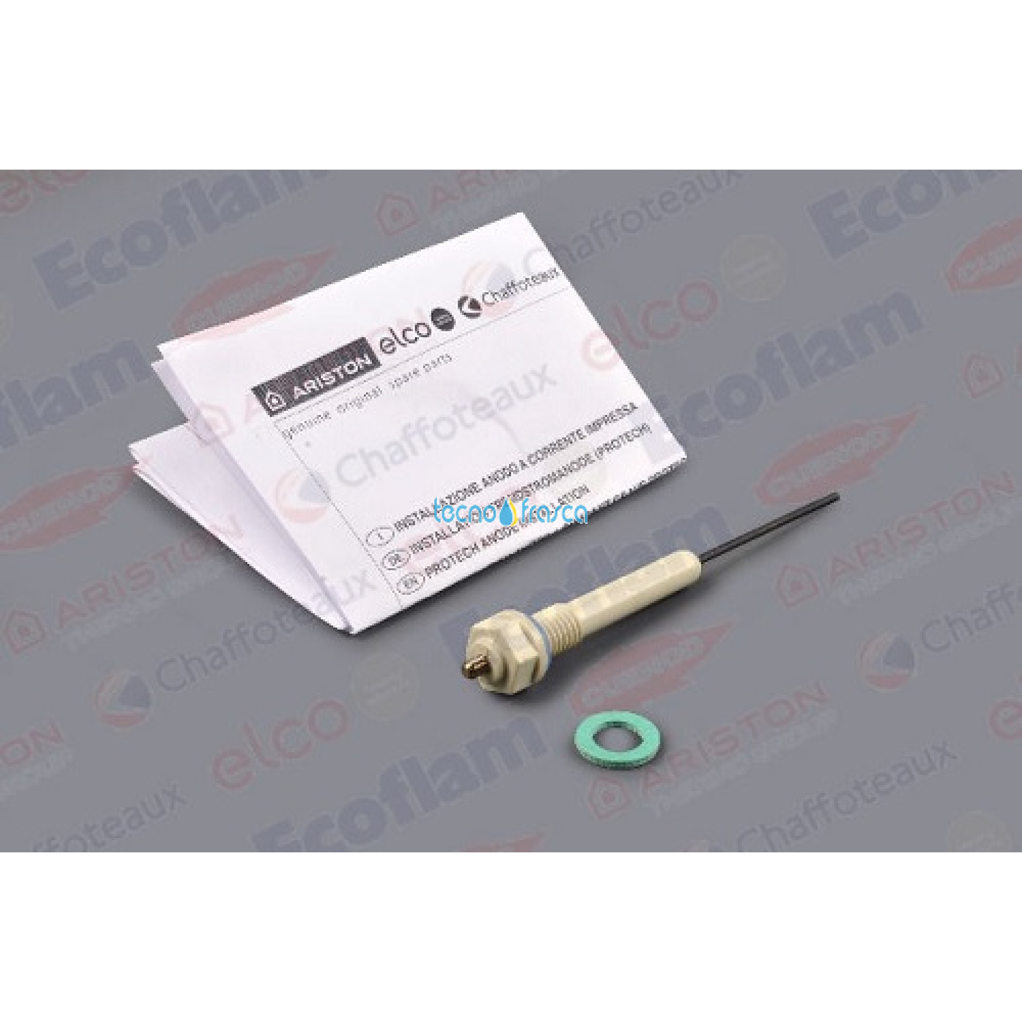Ariston anodo protech + guarnizione 990852