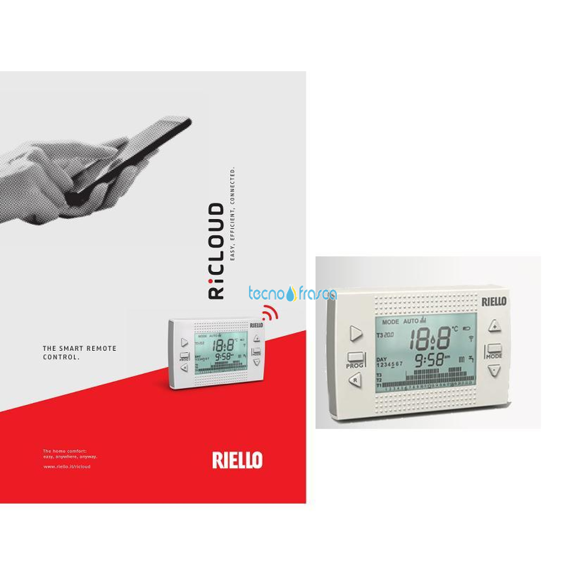 Riello controllo ambiente ricloud con wifi box 20117394 ORA 20193354