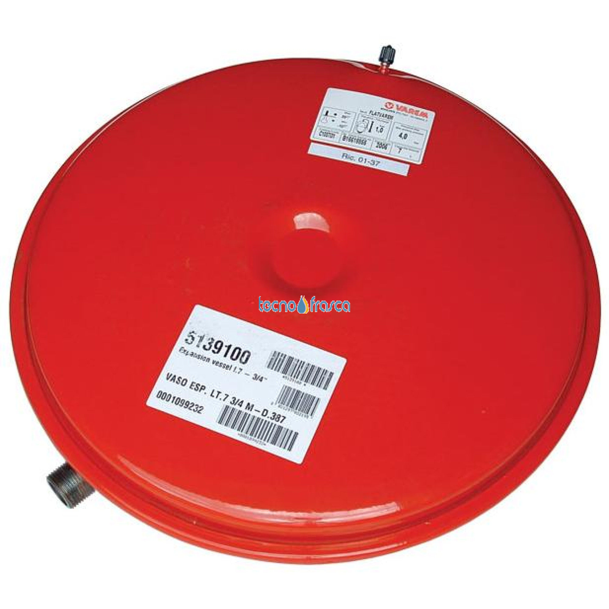 Sime vaso di espansione lt 7 attacco 3/4 maschio d387 5139100