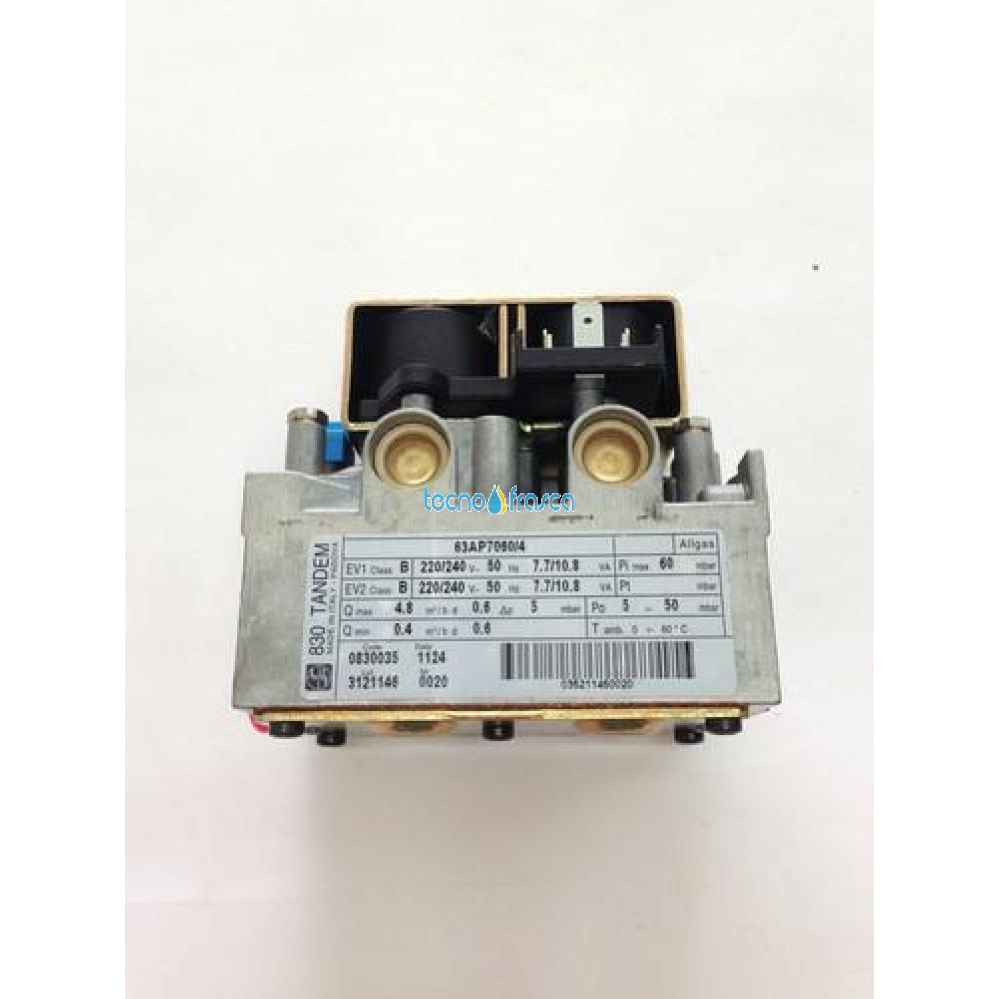Sime valvola gas 830 tandem 0830035 6243800