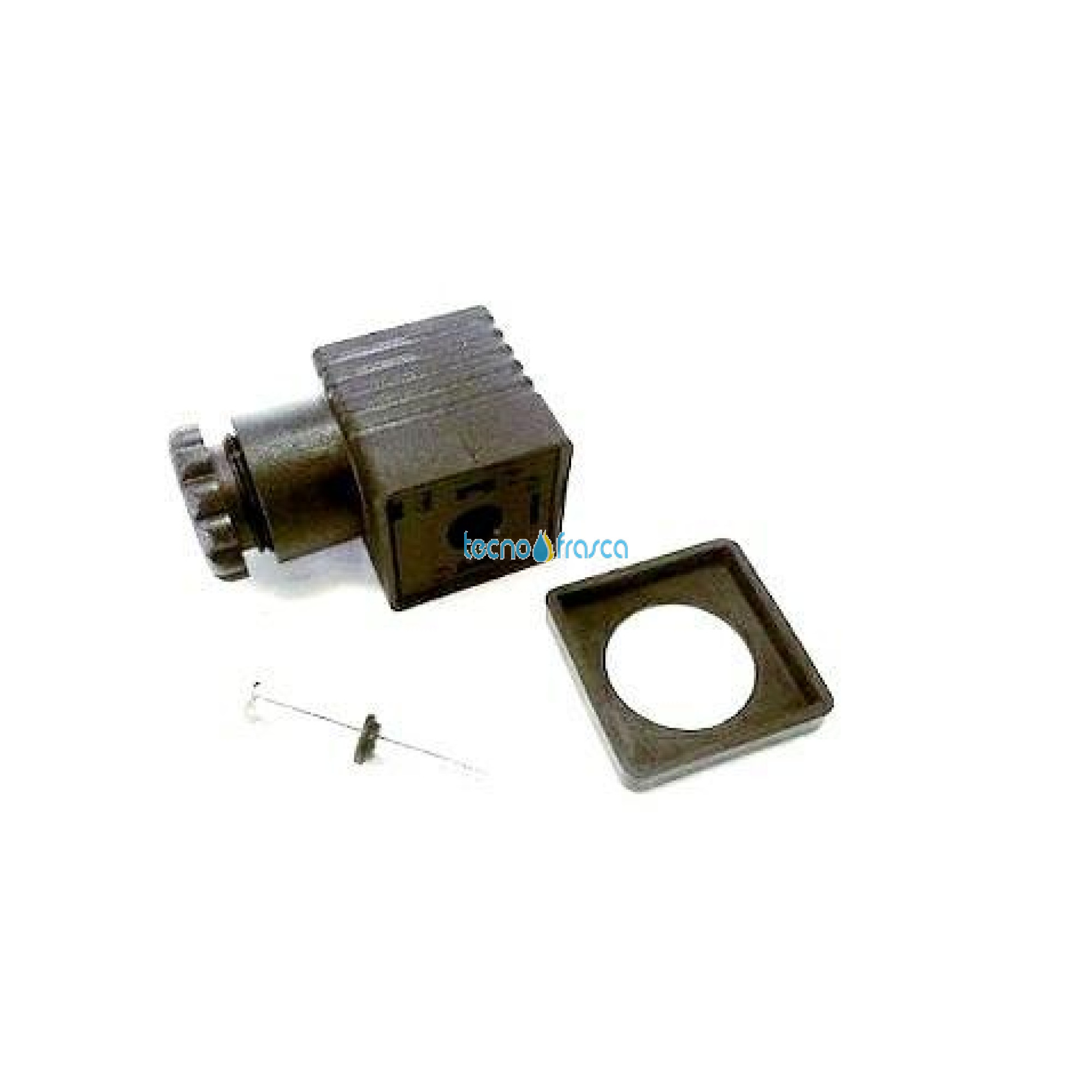 Connettore 12/24vac con raddrizzatore per valvola gas nc zv033