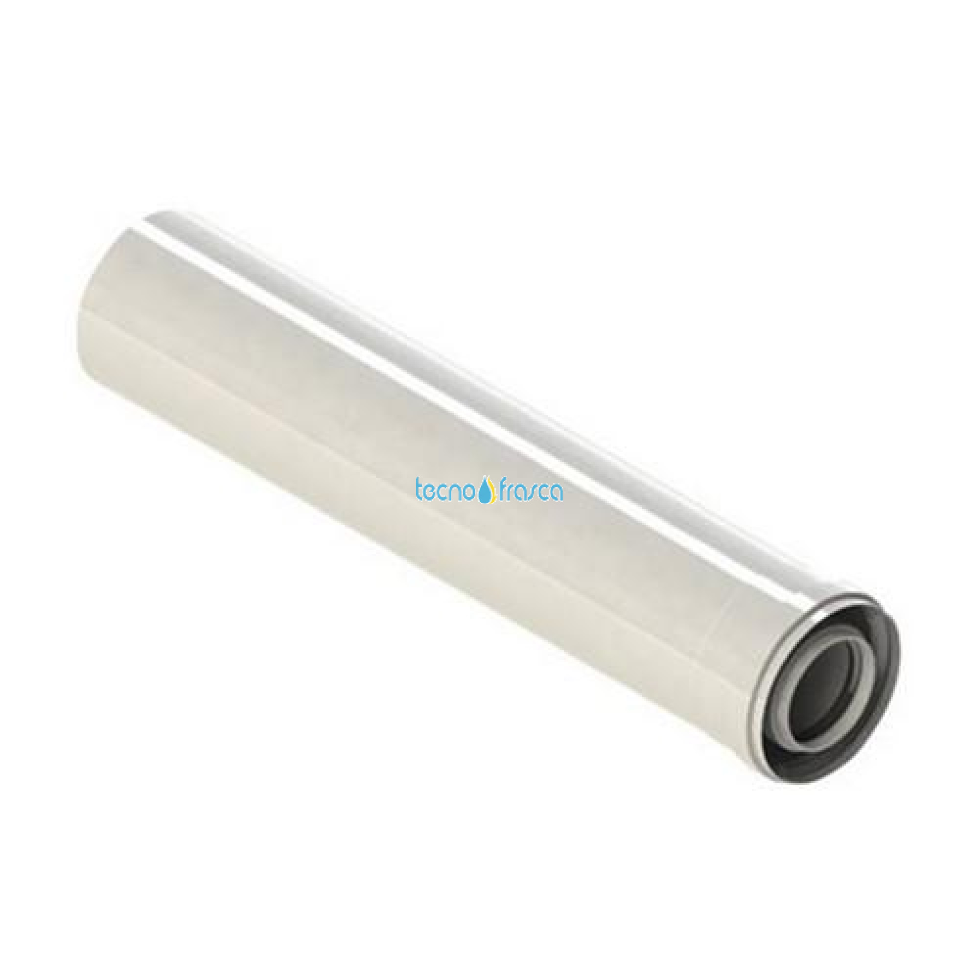 Prolunga caldaia condensazione d. 80mm 1 MT M/ polipropilene
