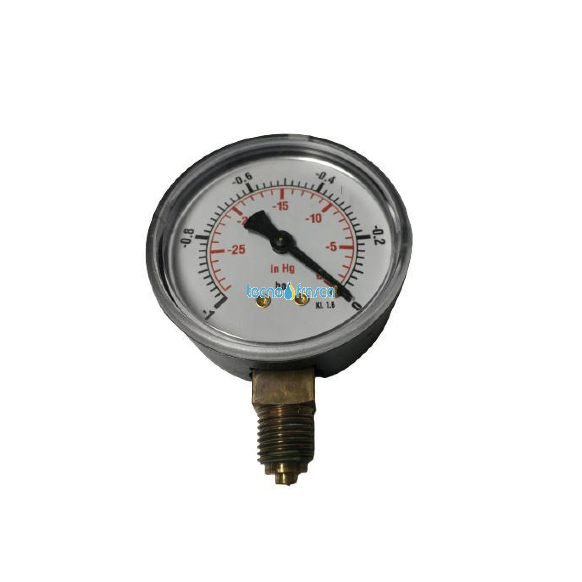 Vuotometro manovuotometro radiale 1/4" diam.63 sc.-1/0bar uen110533