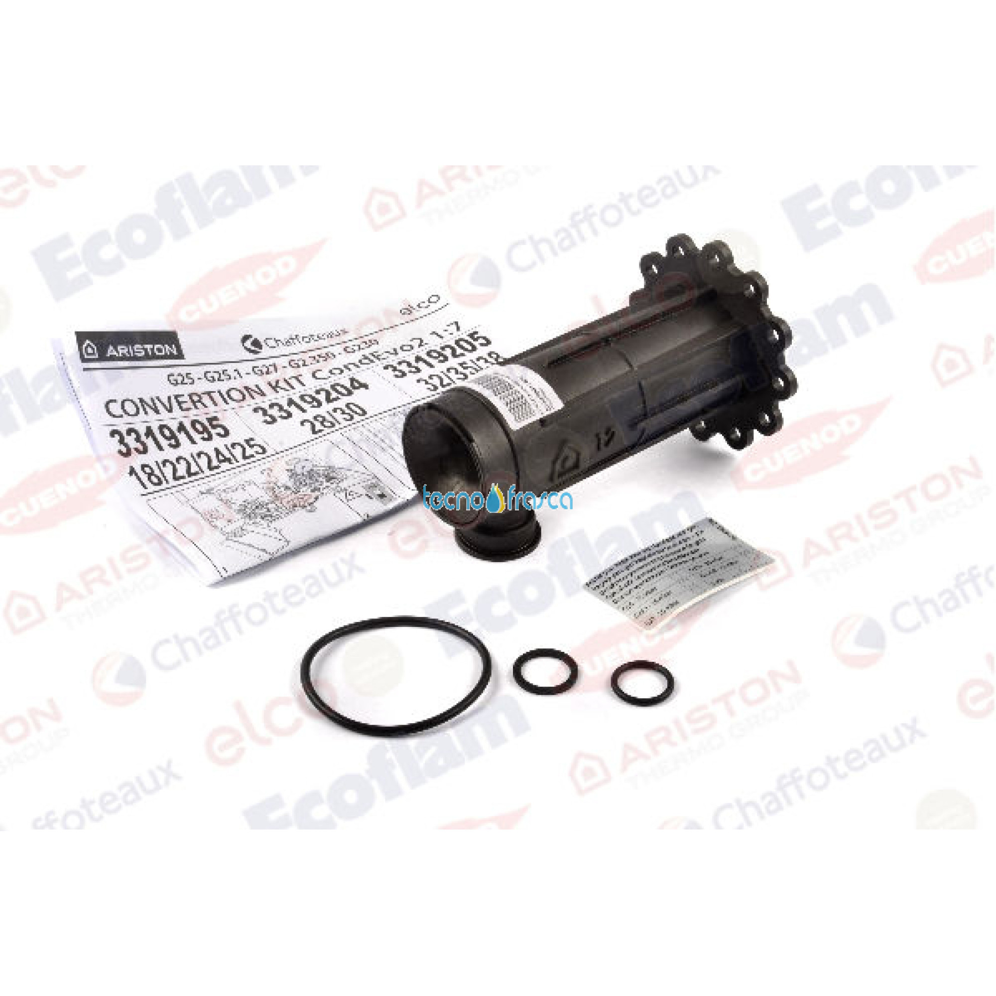 Ariston trasformazione gas metano g25/g230 65117179