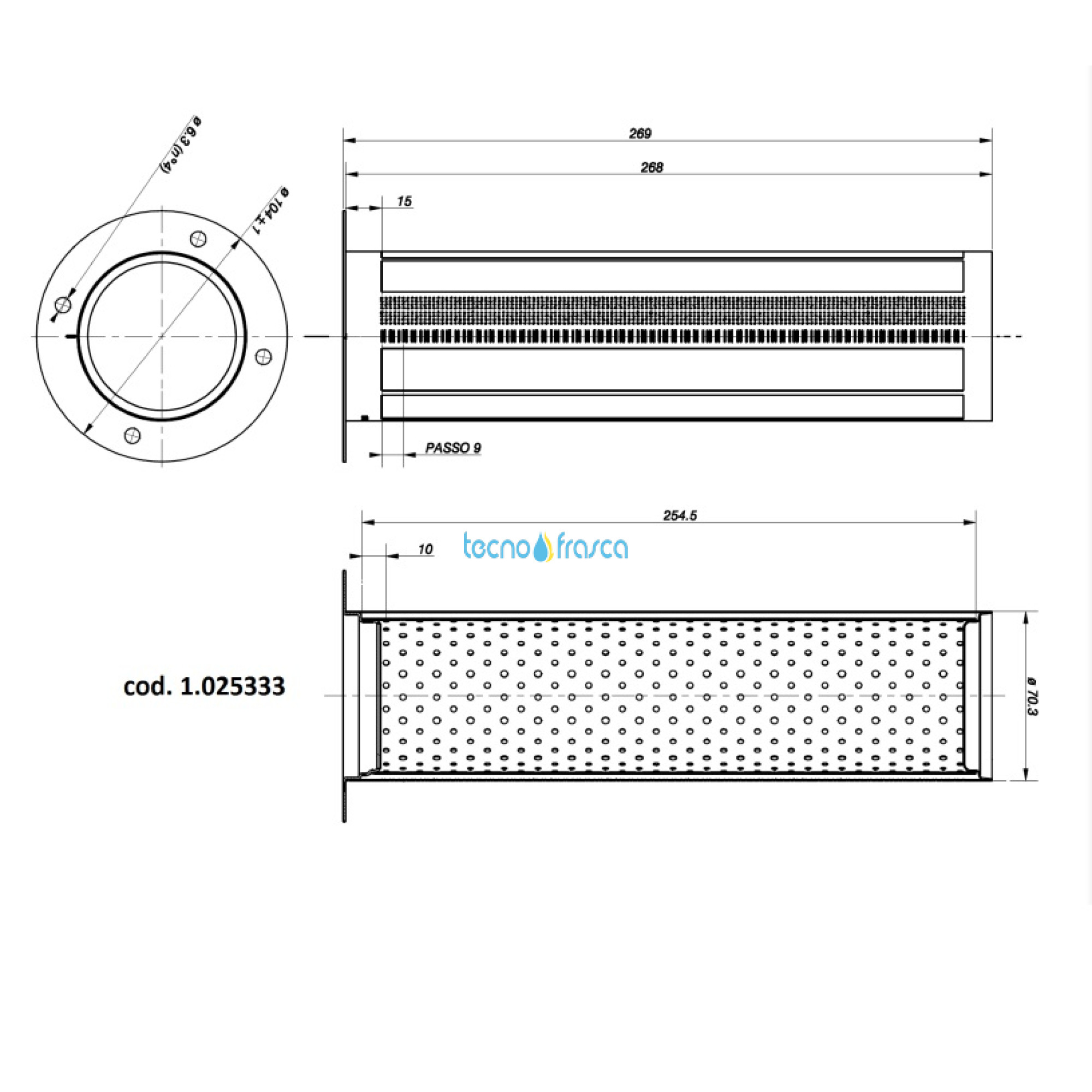 Immergas bruciatore victrix 75 1.025333