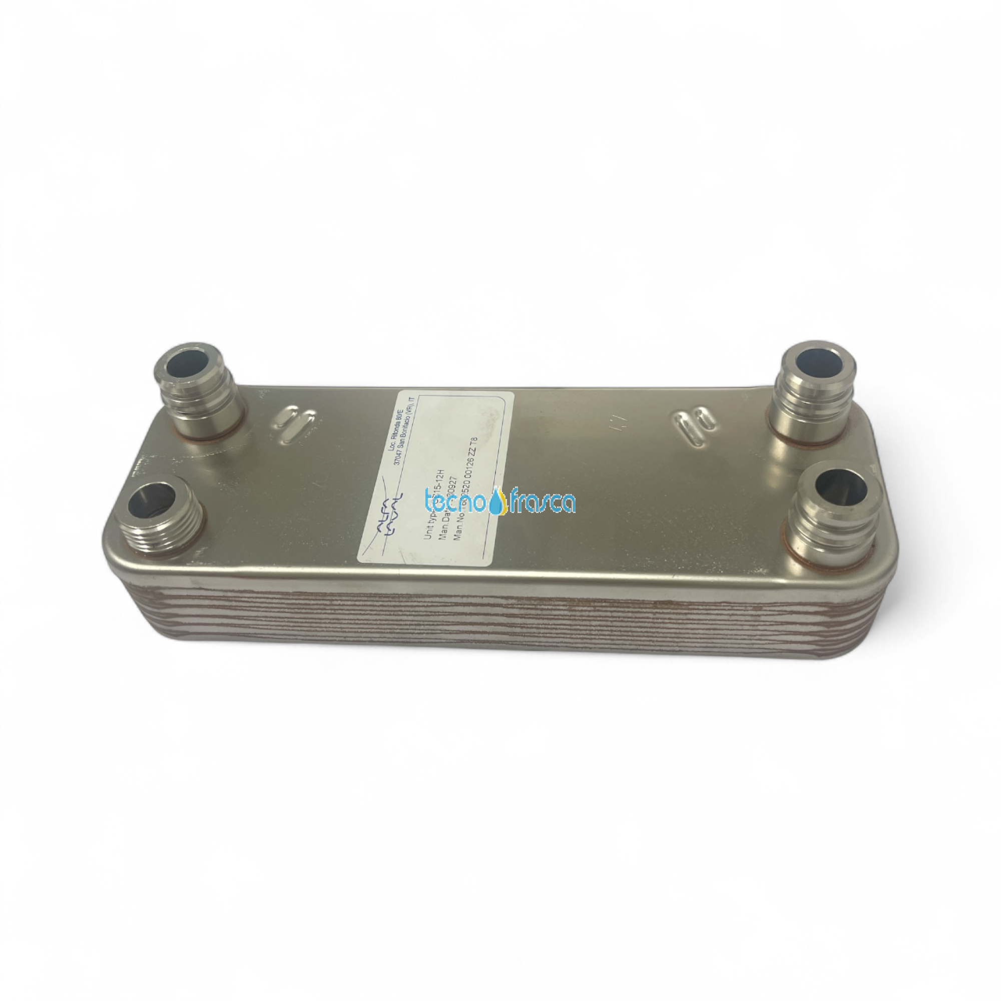 Vaillant scambiatore secondario 12 piastre 0020073794 ex 065088