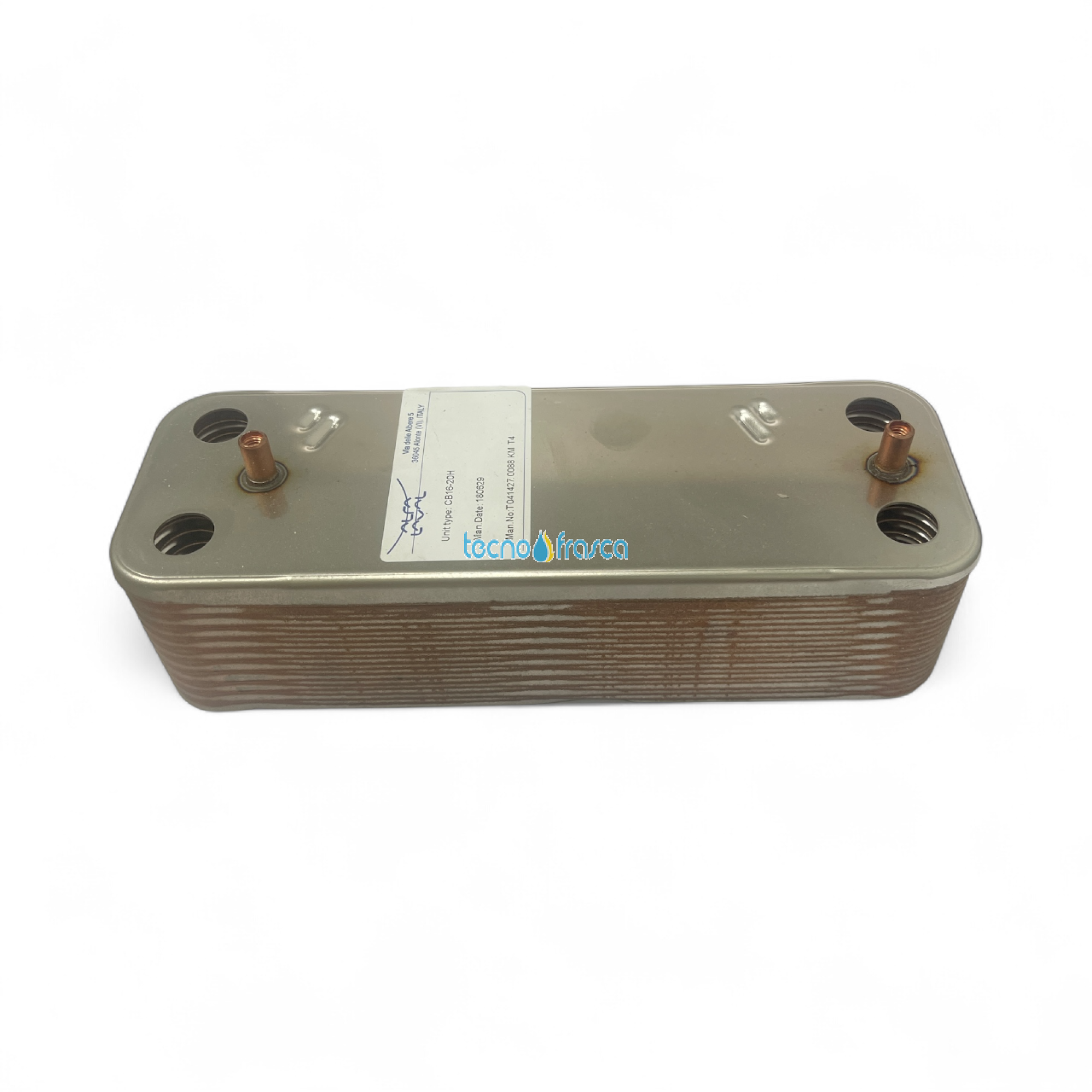 Scambiatore chaffoteaux 16p alixia pigma 65104333 compatibile