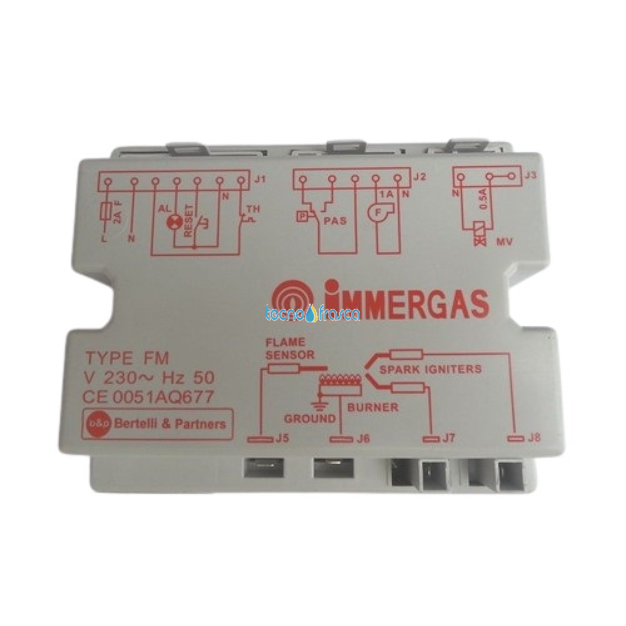 Immergas scheda b&p mf04 1.014069 ex 1.8771