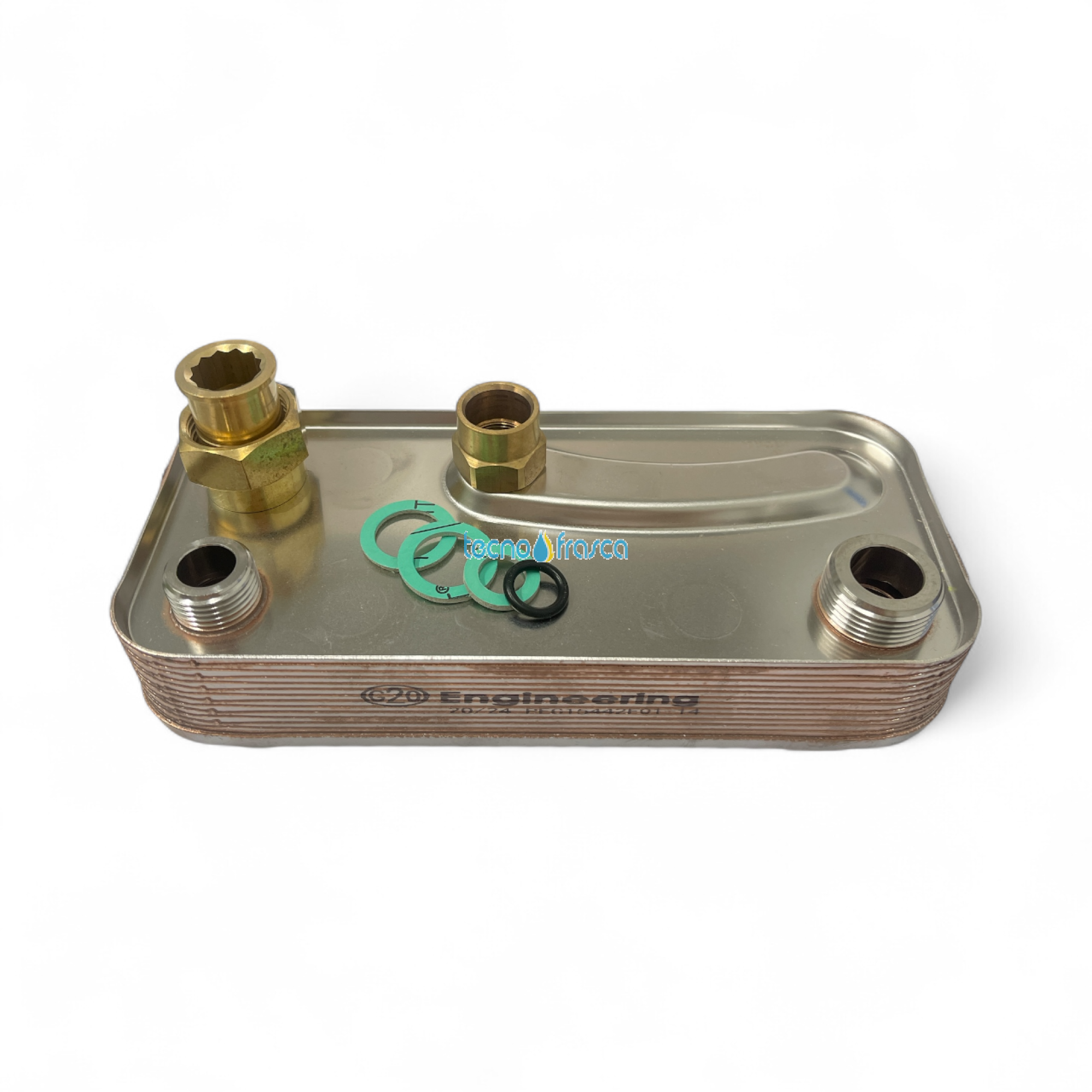 Scambiatore sanitario hermann 12 piastre scr019-12