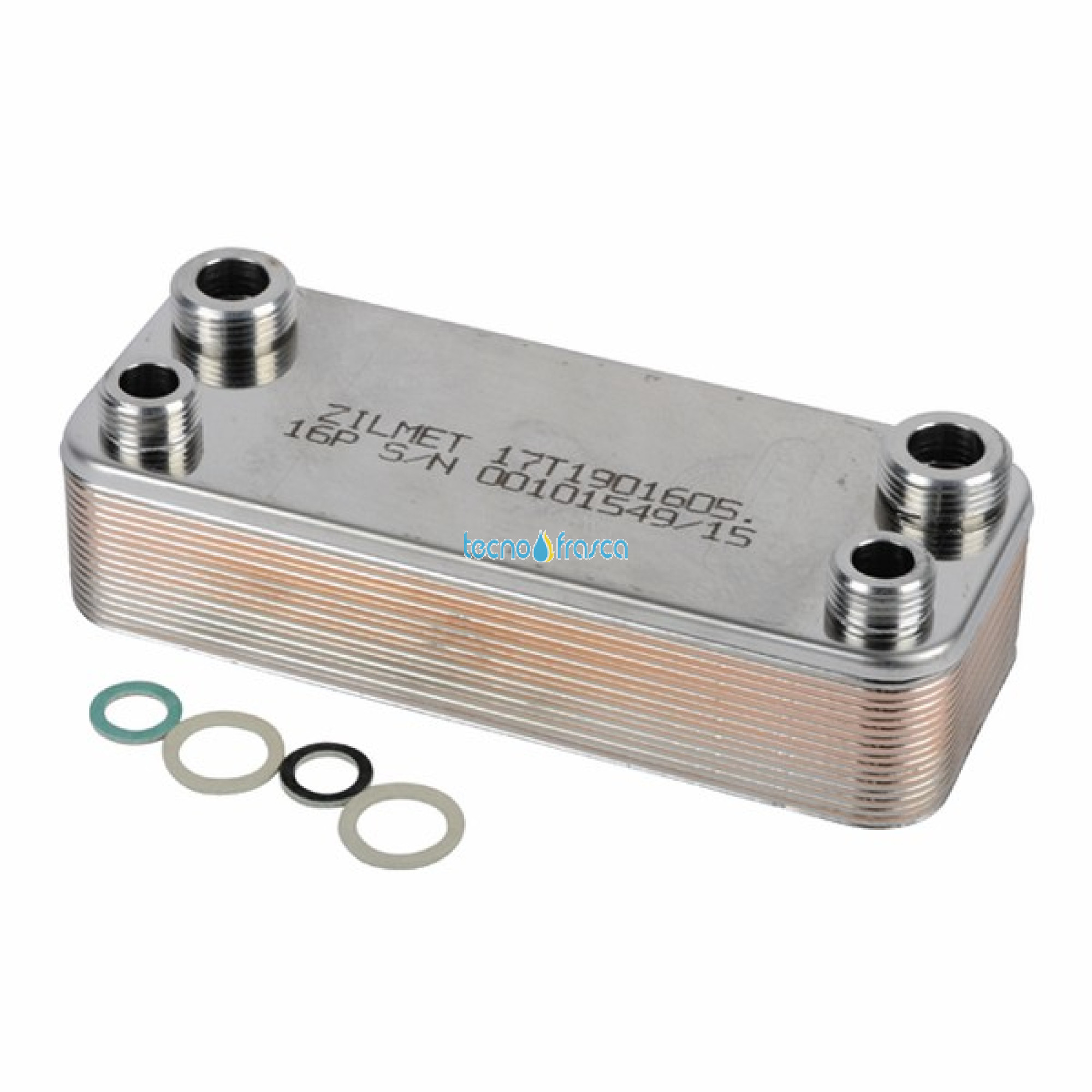 Ferroli scambiatore 16 piastre ecoconcept 39812300 ex 39810570