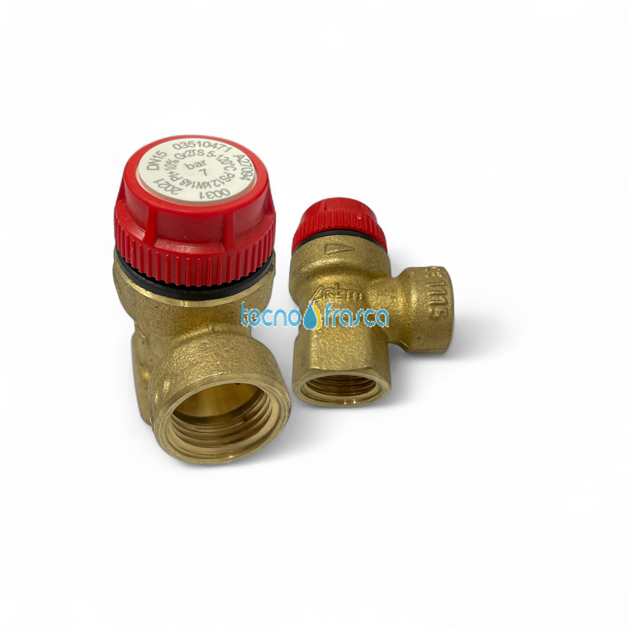 Valvola di sicurezza 1/2f 7 bar 03510471