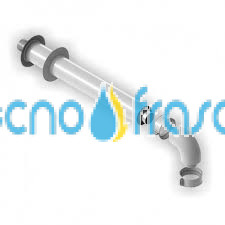 Chattoteaux kit scarico coassiale 60/100 l1000 3318073