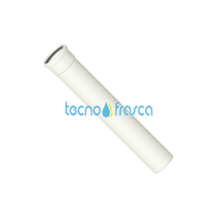 Prolunga tubo PPS D.80 caldaia a condensazione M/F L500 x sdoppiato