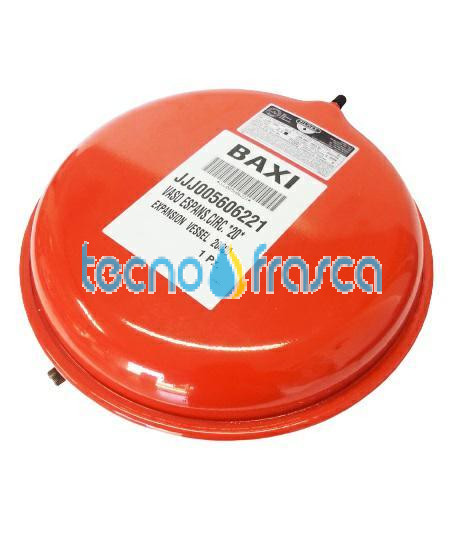 Baxi vaso di espansione lt 6 circolare jjj005606221