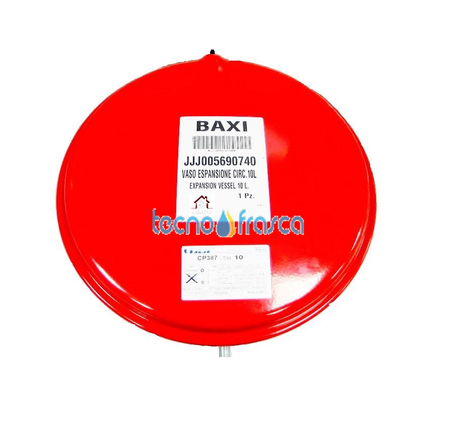 Baxi vaso di espansione lt 10 circolare jjj005690740