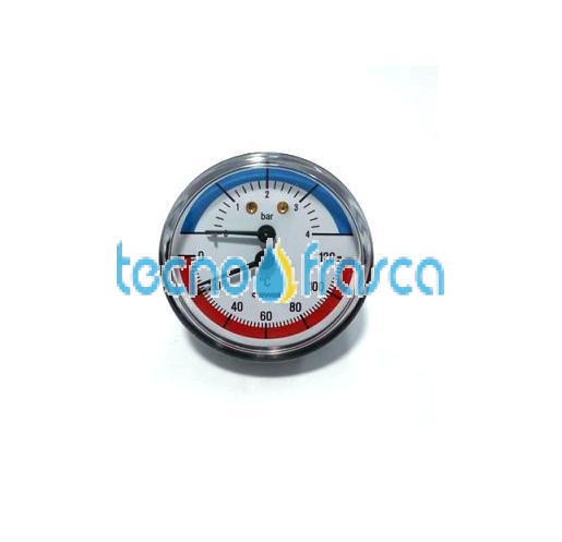 Termomanometro d63 a gambo fisso 1/2 4bar scala 0/120 cewal 91548400