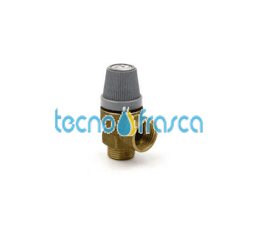 Hermann valvola di sicurezza 1/2" 8bar h155200003