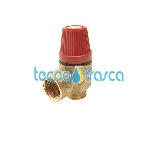 Savio biasi valvola di sicurezza 3bar 1/2m-1/2f bi1001112