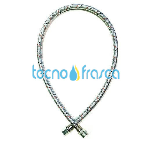 Flessibile gasolio 1/4f dritto 3/8 m15-1/2