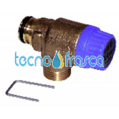 Valvola di sicurezza 10 bar saunier duval 05722900 10125