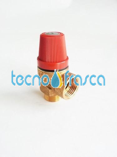 Vaillant valvola di sicurezza 1/2" 3bar 190739