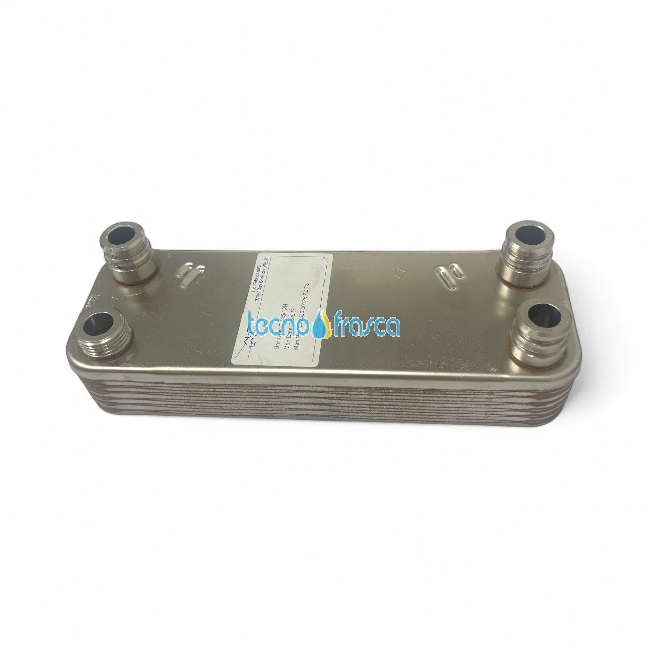 Vaillant scambiatore secondario 12 piastre 0020073794 ex 065088