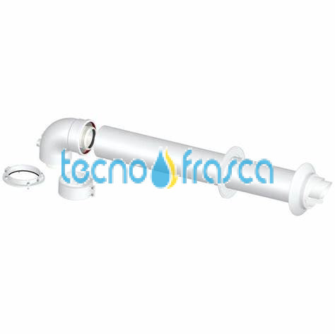 Kit coassiale beretta vaillant a condensazione 60-100 kit002