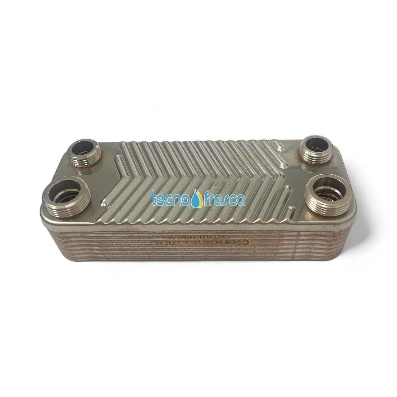 Scambiatore sanitario ferroli joannes 16 piastre scr050-16