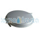 Vaso di espansione lt 8 d392 grigio att.1/2 con staffa beretta ciao