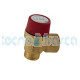 Ariston valvola di sicurezza attacco 1/2" 3 bar 571004