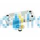 Immergas scambiatore 12p.per gruppo idraulico ichs 3.021692