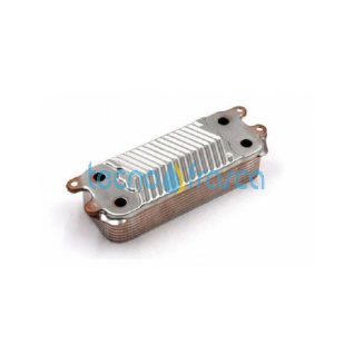 Saunier duval scambiatore secondario 18 piastre 0020186153