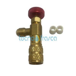 Valvola shut-off impianti split 5/16 1/4" maschio R410 R22